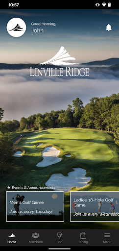 Android application Linville Ridge screenshort