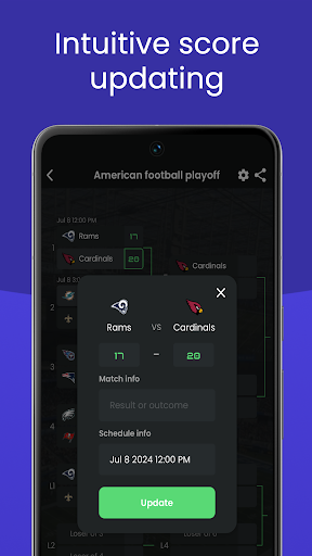 Screenshot of Tourney - Tournament Maker App