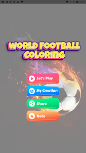 coloring world football