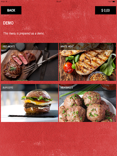 TABPAD Menu Screen 3