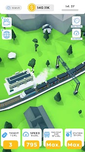 Idle Train Railway Tycoon 2022 Screenshot