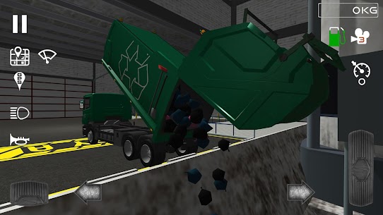 Trash Truck Simulator MOD (Unlocked) 3