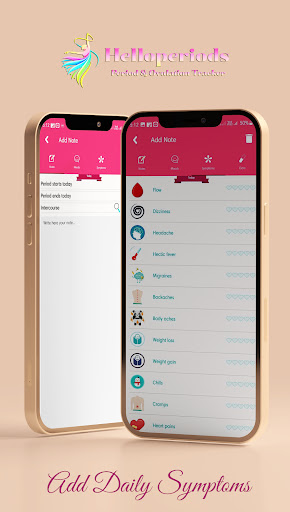 Helloperiods : Period Tracker Screen 3