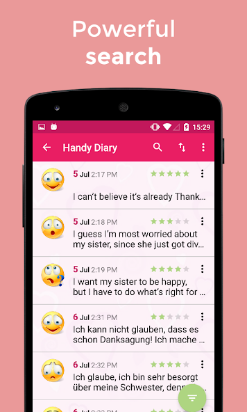 Diary with lock password banner