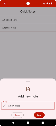 Quick Notes: To Do List Screen 2