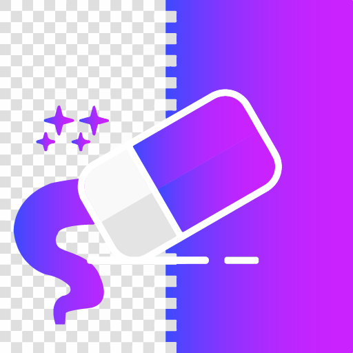 AI background eraser logo