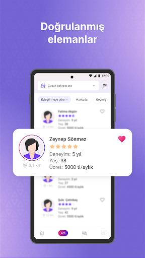İş, ek iş: Bakicibuldum Screen 2