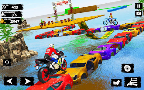 Mega Ramp Bike Racing Games 3D  screenshots 1