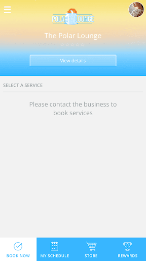 Android application Polar Lounge screenshort