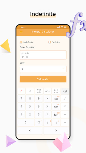 Screenshot of Integral calculator with steps