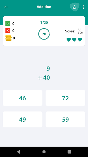 maths workout