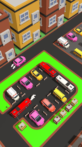 Car Jam Traffic Parking 3D Screen 2