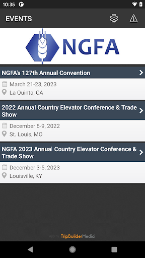 NGFA Events Screen 2