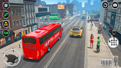 Android application Bus Simulator Bus Game 3d screenshort