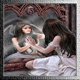 Angel in Mirror Live Wallpaper icon