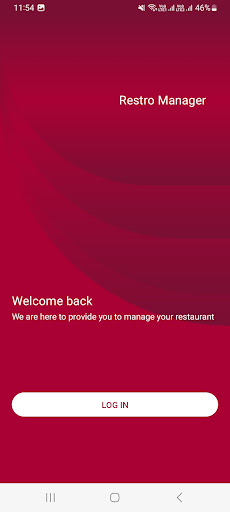 Android application Restro Manager screenshort