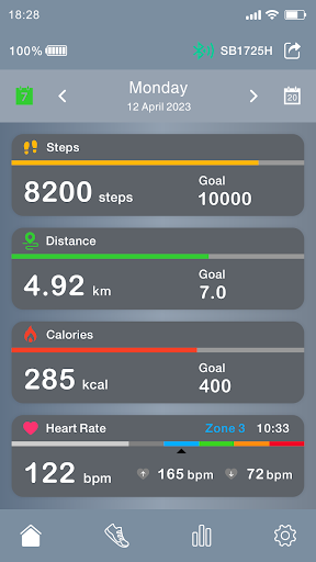 Screenshot of iGET GO Plus