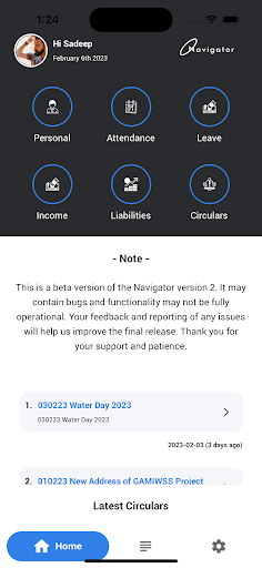 Android application NWSDB Navigator screenshort