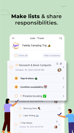 Sortifyd: Family Organizer App Screen 2