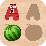 Kids Wooden Puzzle Blocks Game