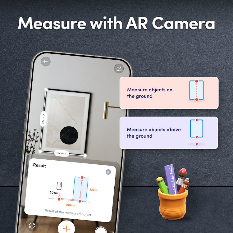 Camera AR Ruler Measuring Tape - 1.0.2 - (Android)
