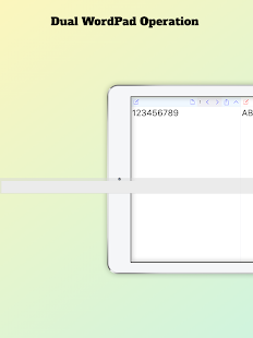 EditMatch Duo - Dual WordPad Capture d'écran