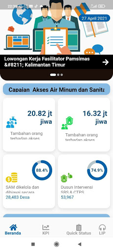 Portal Pamsimas Screen 2