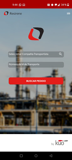 Android application Resirene Logistics screenshort