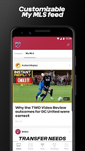 MLS: Live Soccer Scores & News Screenshot