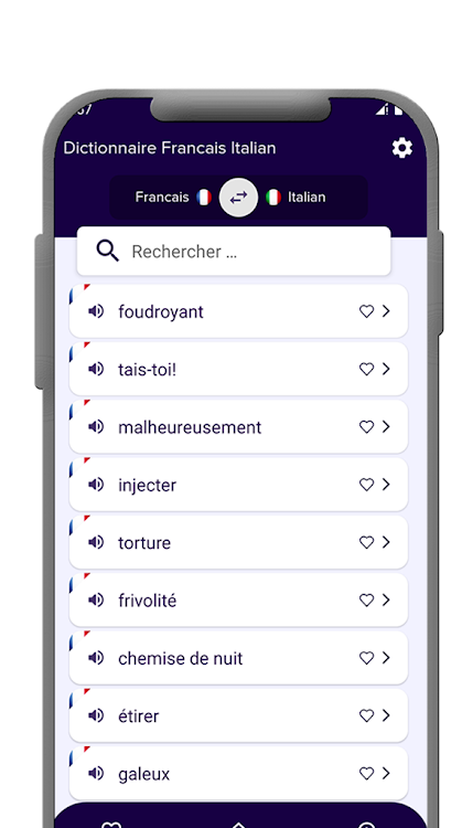 Dictionnaire Francais Italian - 1.2 - (Android)