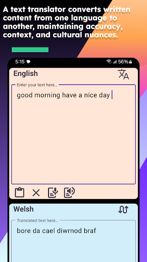 English Welsh Translate Screen 3