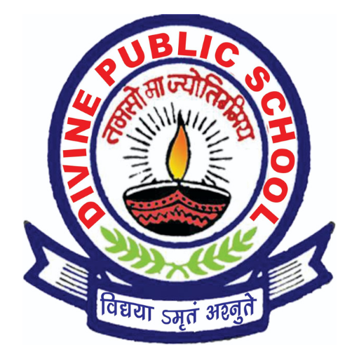 Divine Public School Itawa logo
