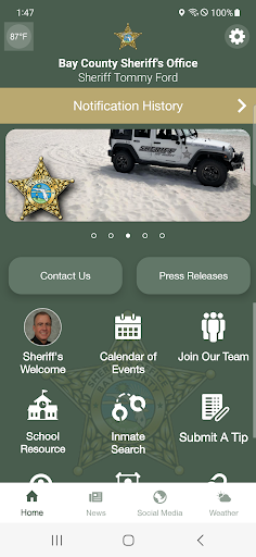 Android application Bay County Sheriff’s Office FL screenshort