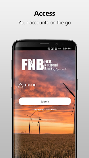 Android application FNB Spearville screenshort