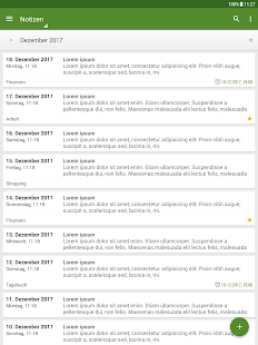 Meine Notizen - Notizblock Tangkapan layar