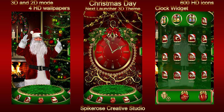 Christmas Day 3D Next Launcher - 1.4 - (Android)