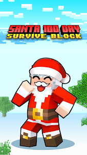Santa 100 Day: Survive Block