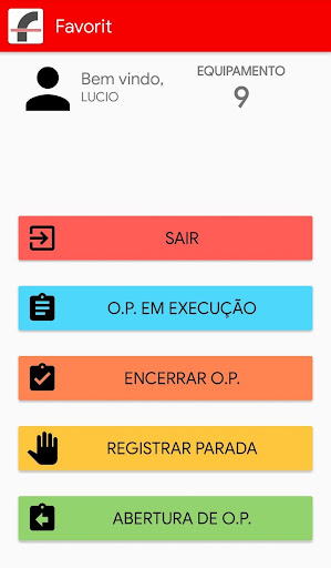 Android application Gradual MES screenshort