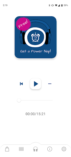 Android application Get A Power Nap! Hypnose screenshort