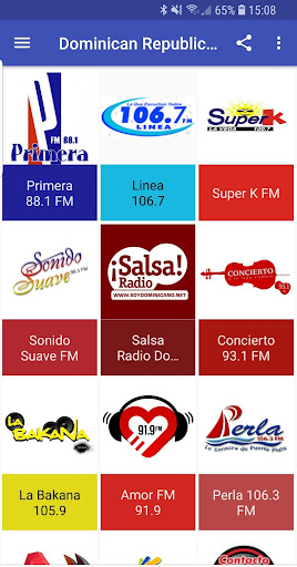 Android application Dominican Republic Radio screenshort