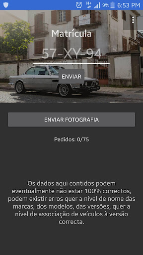 Android application Carros Raros screenshort