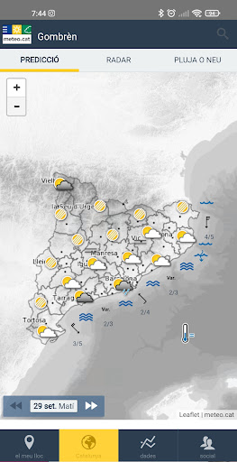 Radar meteo.cat Screen 3