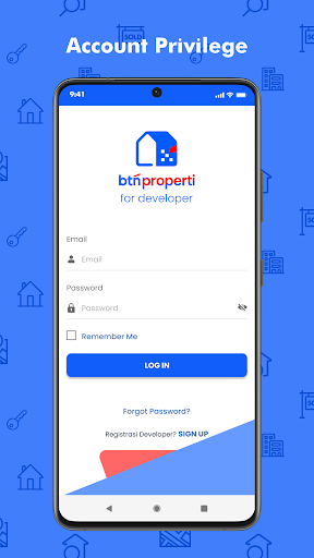 Android application BTN Properti for Developer screenshort