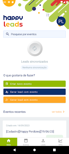 Happy Leads Screen 2