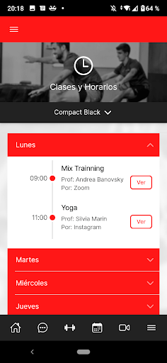 Compact Gym Screen 2
