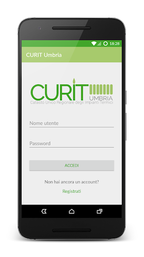 Android application CURIT Umbria screenshort