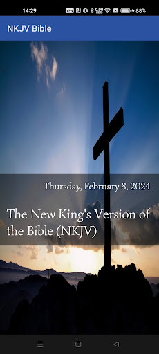 Android application NKJV Bible screenshort