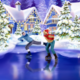 Christmas Rink Live Wallpaper icon