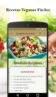 Recetas Veganas Fáciles Screenshot