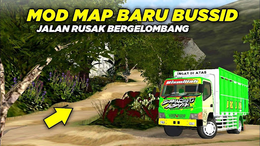Captura de Pantalla 9 Mod Map Bussid Jalan Rusak android
